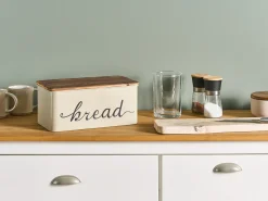 Brødkasse GOURMANDISE Metal Beige