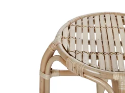 BRINDISI 4 personers Loungesæt med bord Naturlig Rattan