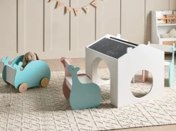 Børnebord med stole WOOLI Multifarvet