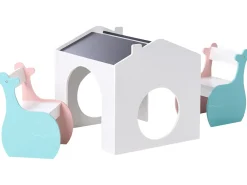Børnebord med stole WOOLI Multifarvet