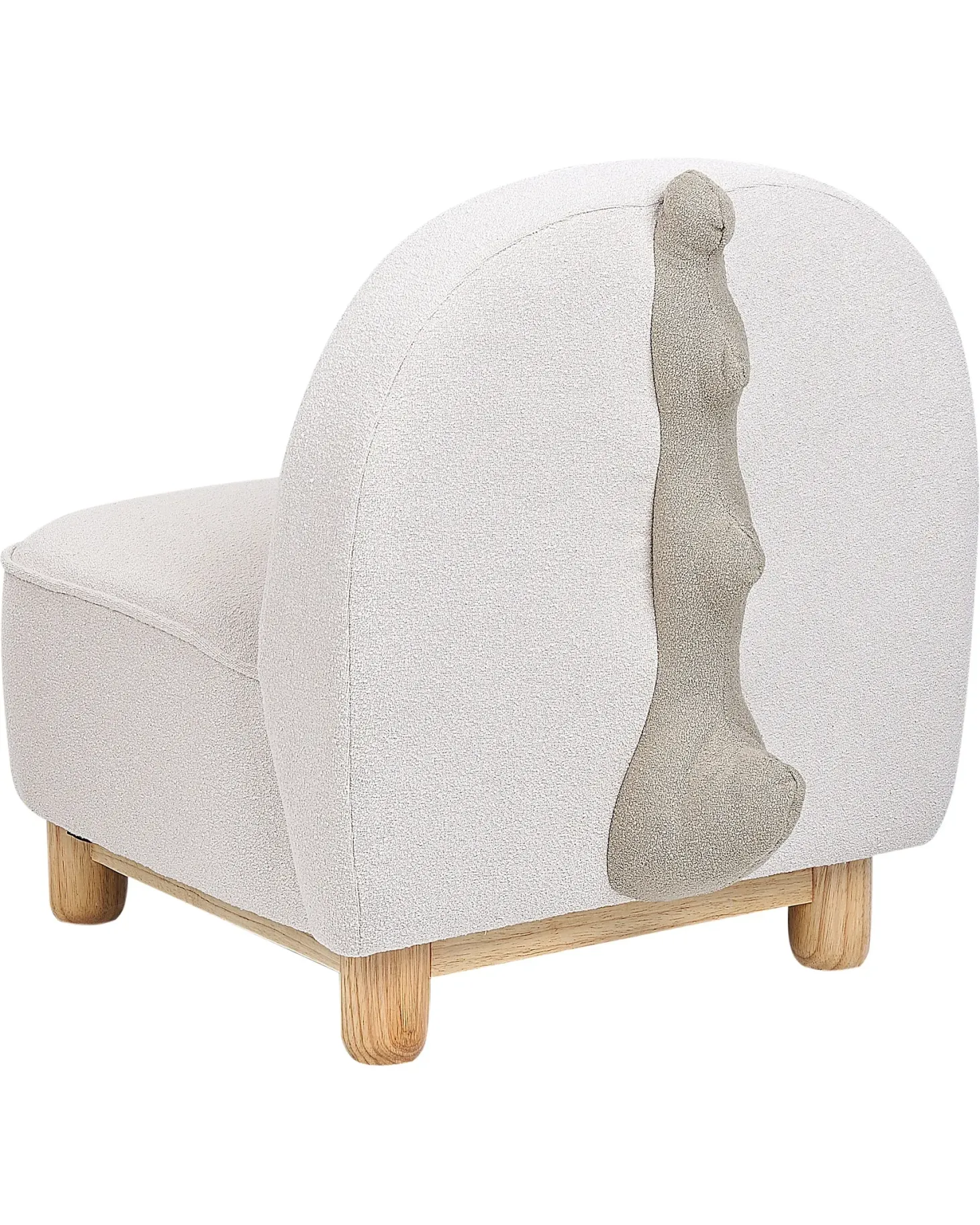 Børnelænestol Dinosaur FABORG Lys Beige