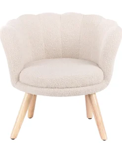 Børnelænestol HALBY Boucle Lys Beige