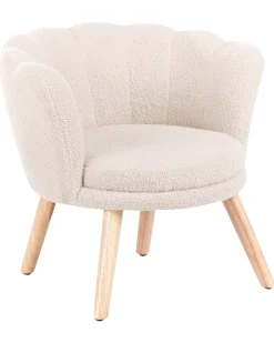 Børnelænestol HALBY Boucle Lys Beige