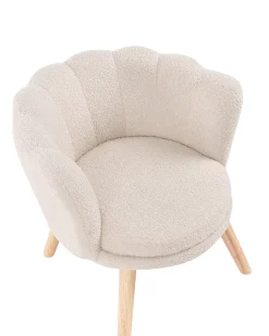Børnelænestol HALBY Boucle Lys Beige