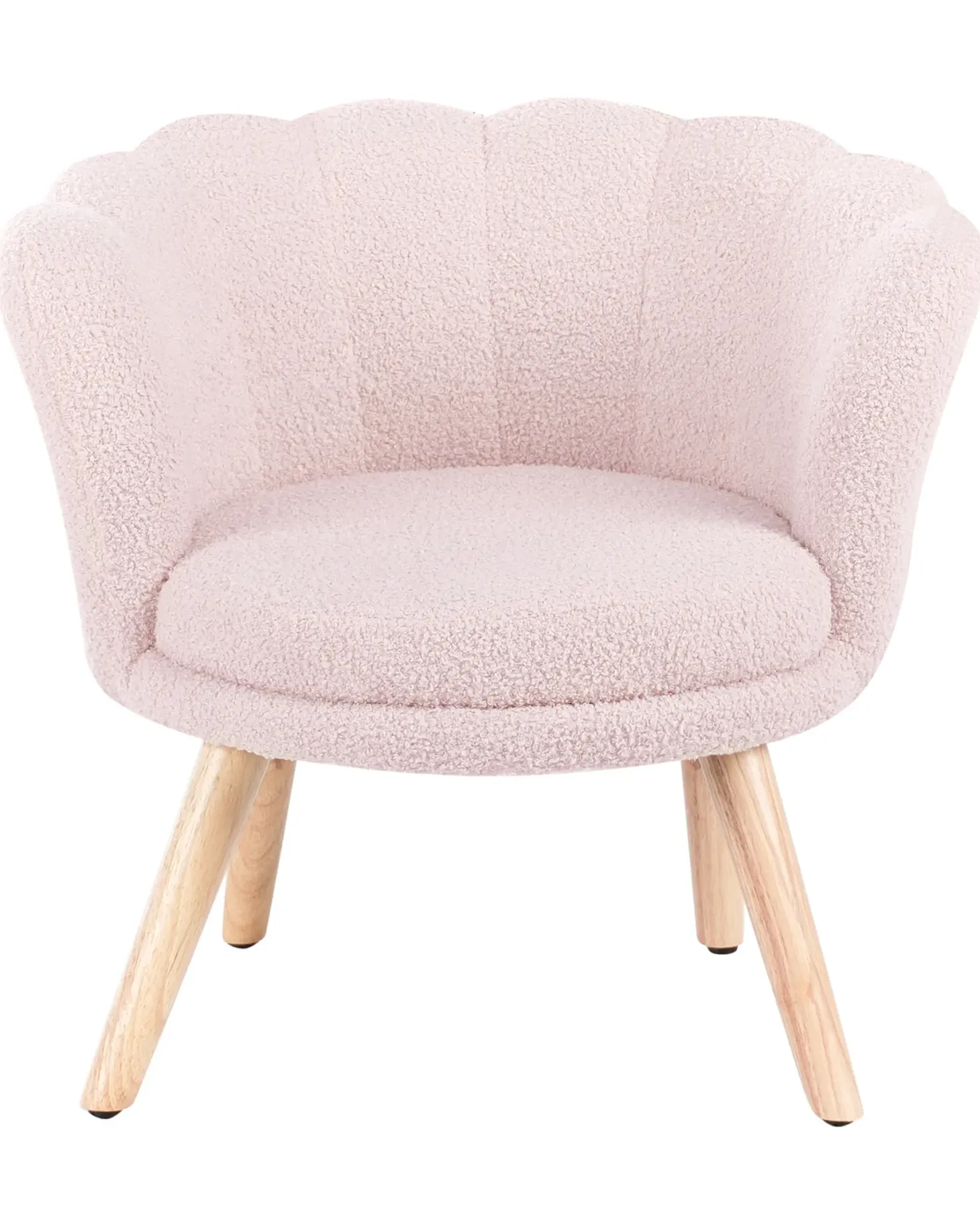 Børnelænestol HALBY Boucle Pastellrosa