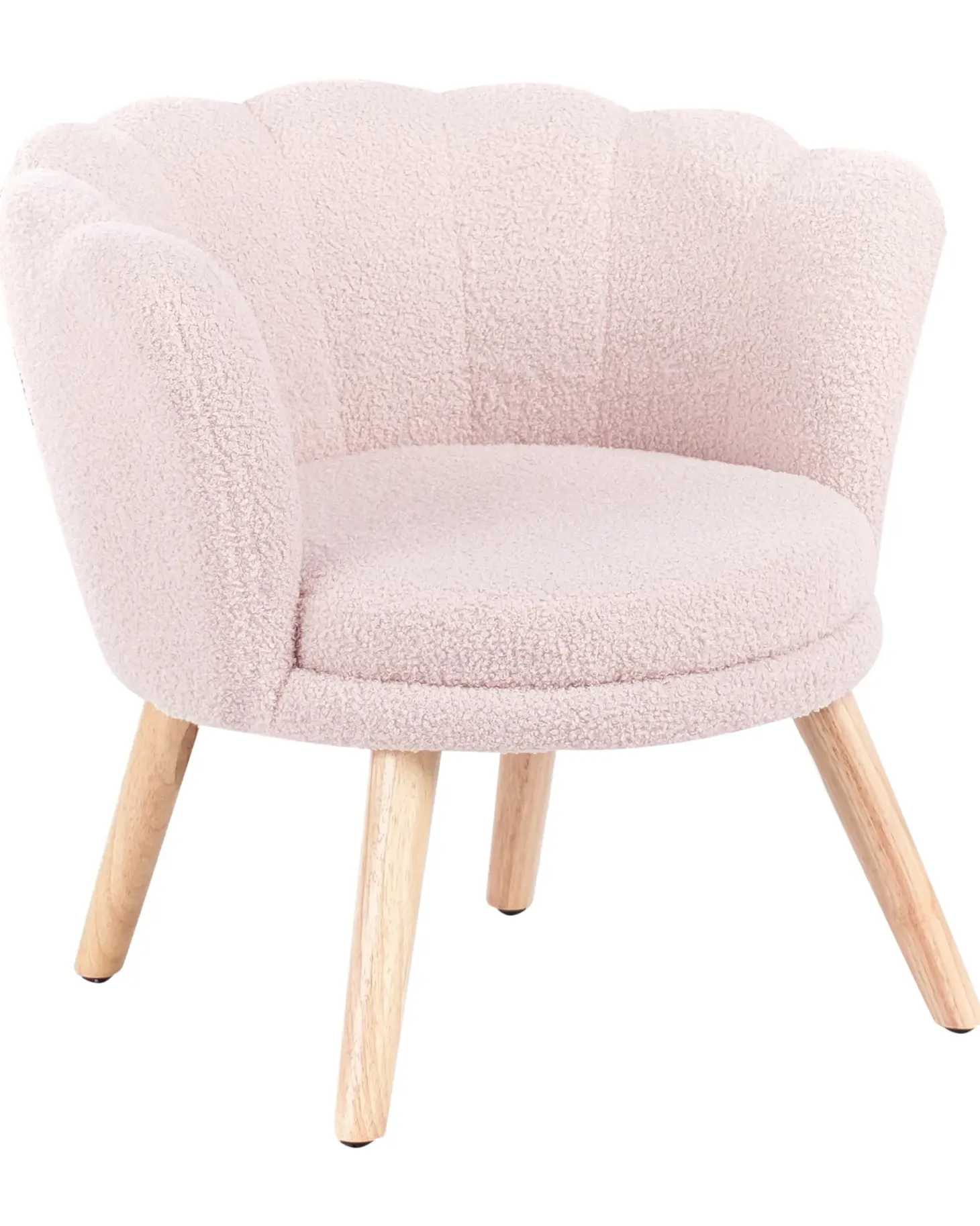 Børnelænestol HALBY Boucle Pastellrosa