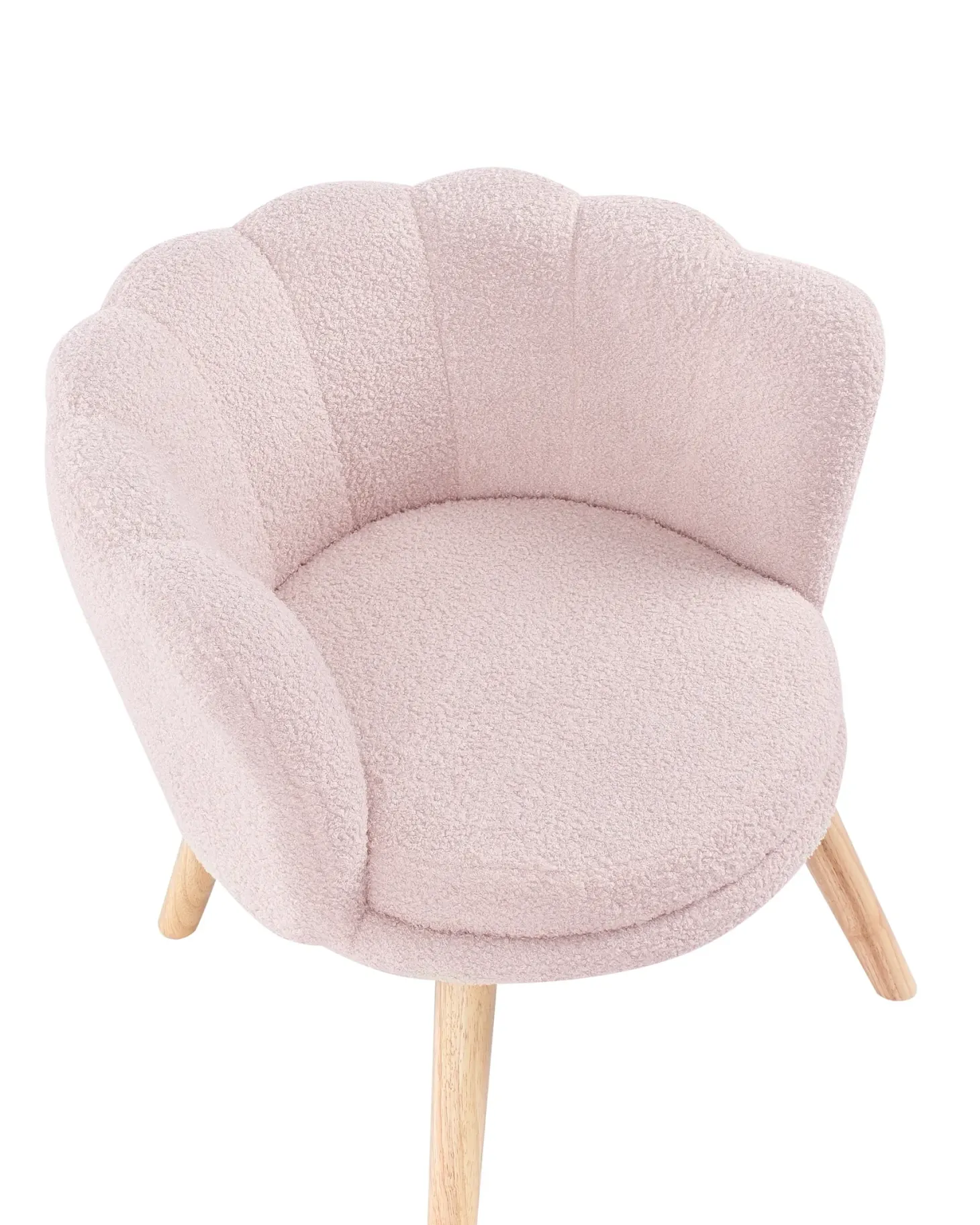 Børnelænestol HALBY Boucle Pastellrosa