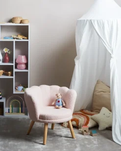 Børnelænestol HALBY Boucle Pastellrosa
