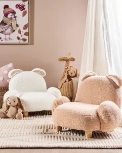 Børnelænestol Kanin KANNA Boucle Beige