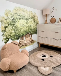 Børnelænestol Kanin KANNA Boucle Beige