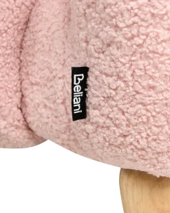 Børnelænestol Kanin KANNA Boucle Pastellrosa