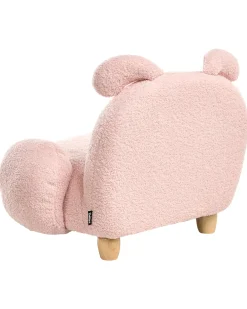 Børnelænestol Kanin KANNA Boucle Pastellrosa