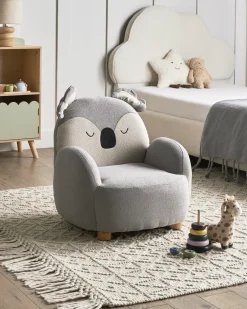 Børnelænestol Koala HERVIK Grå
