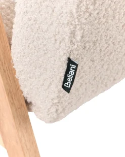 Børnelænestol LINDE Boucle Lys Beige