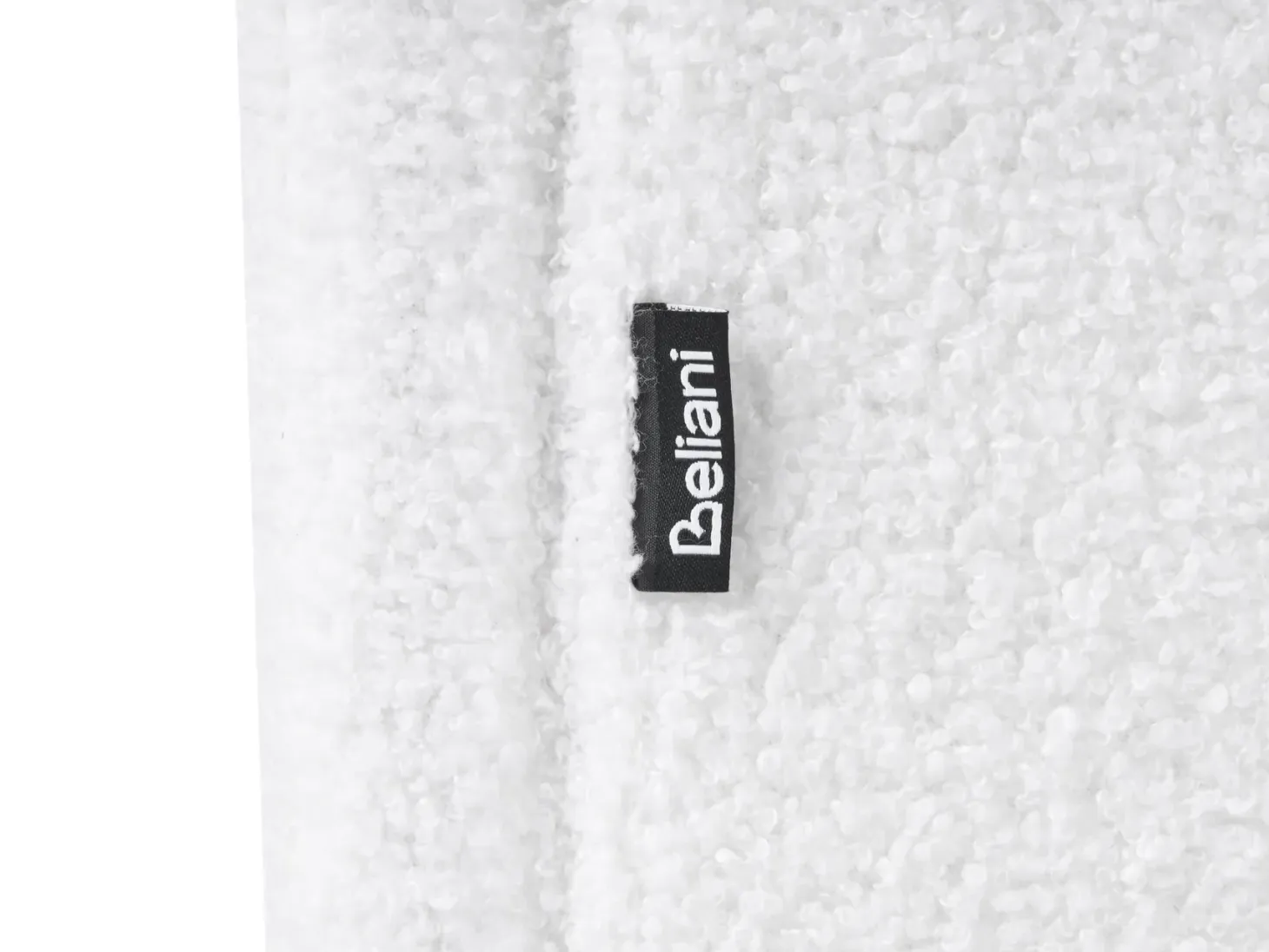 Børneseng Boucle LAYE 90 x 200 cm Cremehvid