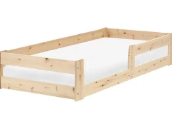 Børneseng Fyretræ PRIMELLES 90 x 200 cm Lysebrun