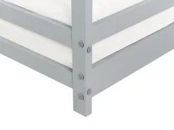 Børneseng Hus Fyretræ APPY 90 x 200 cm Grå