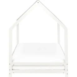 Børneseng Hus Fyretræ APPY 90 x 200 cm Hvid