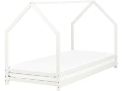 Børneseng Hus Fyretræ APPY 90 x 200 cm Hvid