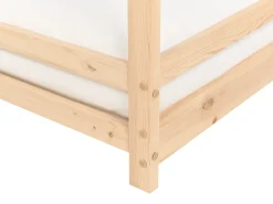 Børneseng Hus Fyretræ APPY 90 x 200 cm Lysebrun