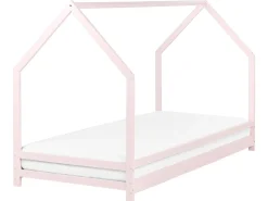 Børneseng Hus Fyretræ APPY 90 x 200 cm Pastellrosa