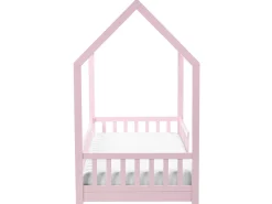 Børneseng Hus Fyretræ COSSAYE 90 x 200 cm Pastellrosa