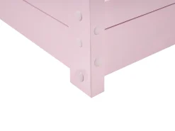 Børneseng Hus Fyretræ COSSAYE 90 x 200 cm Pastellrosa