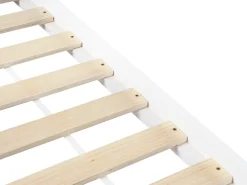 Børneseng Hus Fyretræ ORGEVAL 90 x 200 cm med opbevaring Hvid