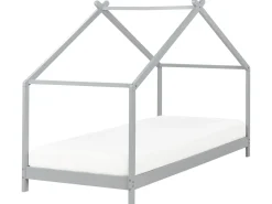 Børneseng Hus Fyretræ ORLU 90 x 200 cm Grå