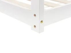 Børneseng Hus Fyretræ TOSSE 90 x 200 cm Hvid