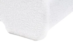 Børneseng Kanin Boucle PERROS 90 x 200 cm Cremehvid