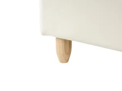 Børneseng Kanin Velour LALLIAS 90 x 200 cm Beige
