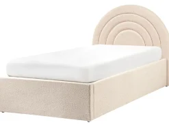 Børneseng med opbevaring Boucle ANET 90 x 200 cm Beige