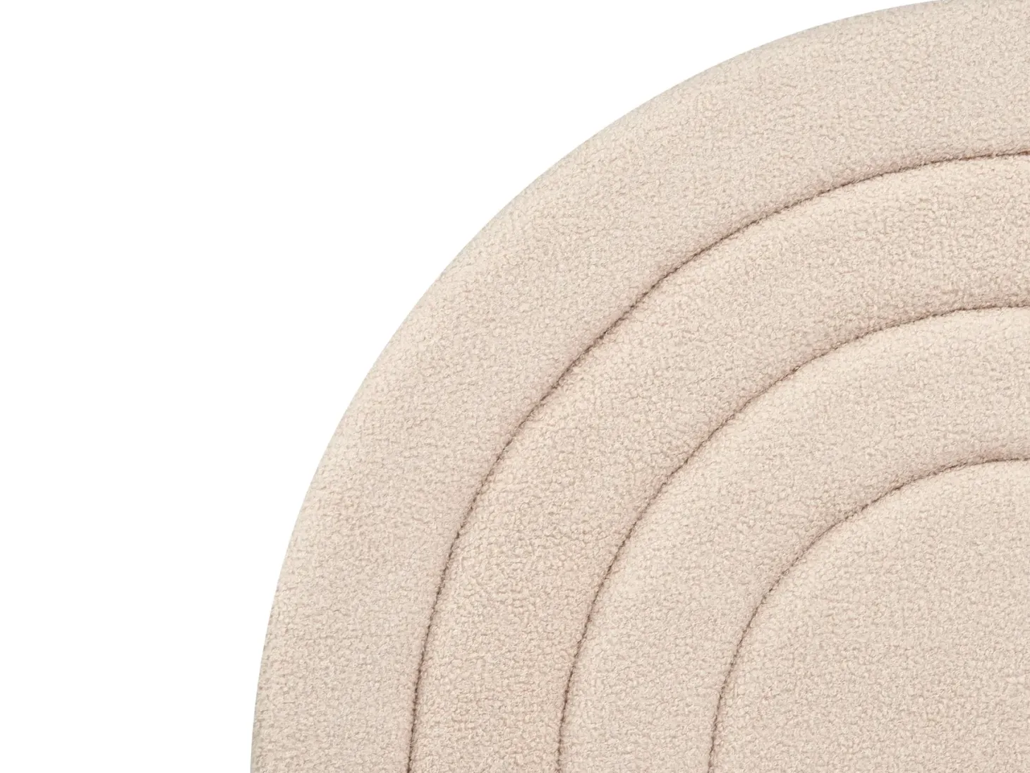 Børneseng med opbevaring Boucle ANET 90 x 200 cm Beige