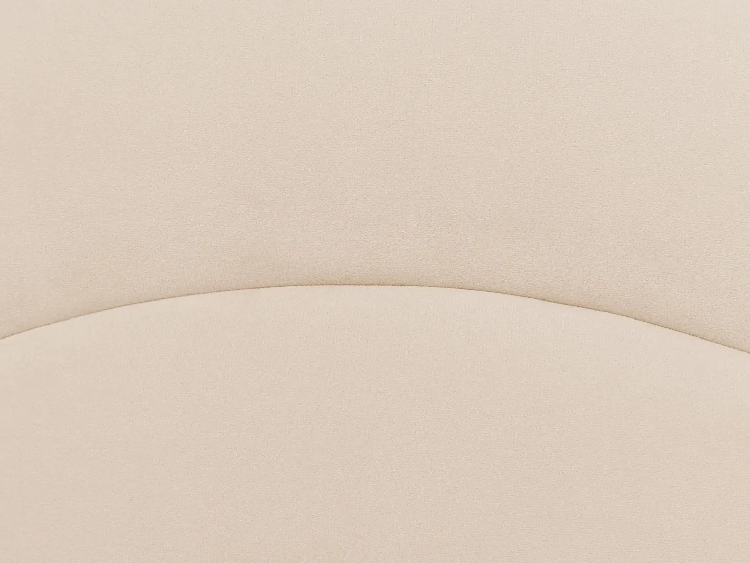 Børneseng med opbevaring Velour ANET 90 x 200 cm Beige