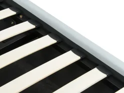 Børneseng med opbevaring Velour ANET 90 x 200 cm Himmelblå