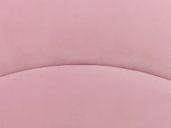Børneseng Velour ANET 90 x 200 cm Lyserød