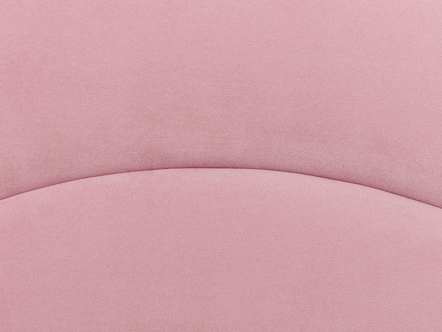 Børneseng Velour ANET 90 x 200 cm Lyserød