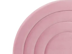 Børneseng Velour ANET 90 x 200 cm Lyserød