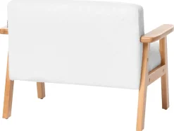 Børnesofa LALMO Boucle Hvid