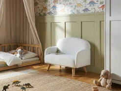 Børnesofa OTTAL Boucle Hvid