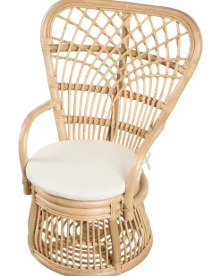 Børnestol TEMENI Rattan Naturlig
