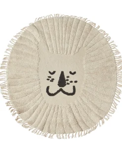 Børnetæppe BADHANI Beige ø 140 cm Bomuld
