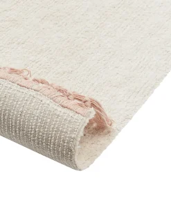 Børnetæppe BAZALETI Lys Beige 140 x 200 cm Bomuld