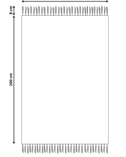 Børnetæppe DARDERE Grå 140 x 200 cm Bomuld