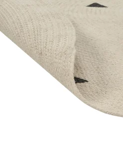 Børnetæppe DURG Beige ø 140 cm Bomuld