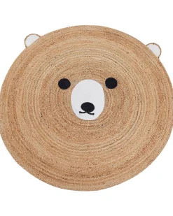 Børnetæppe KOSALAR Beige ø 120 cm Jute