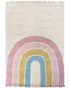 Børnetæppe TATARLI Multifarvet 140 x 200 cm Bomuld