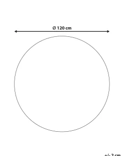 Børnetæppe VURGUN Mørkeblå ø 120 cm Bomuld