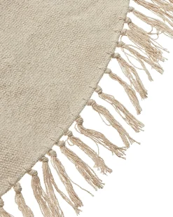Børnetæppe WAHAR Beige ø 140 cm Bomuld